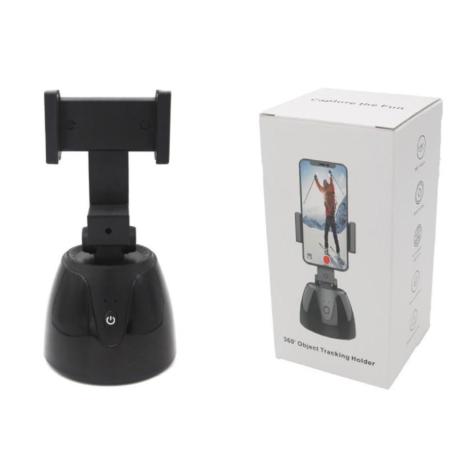 Smart 360-Degree Follow-Up Tripod Head With Live Video Recording And Charging-1915198096971796484