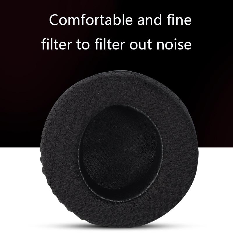 Black Mesh Headset Covers For Alienware - Set Of 2-1915198323598430211