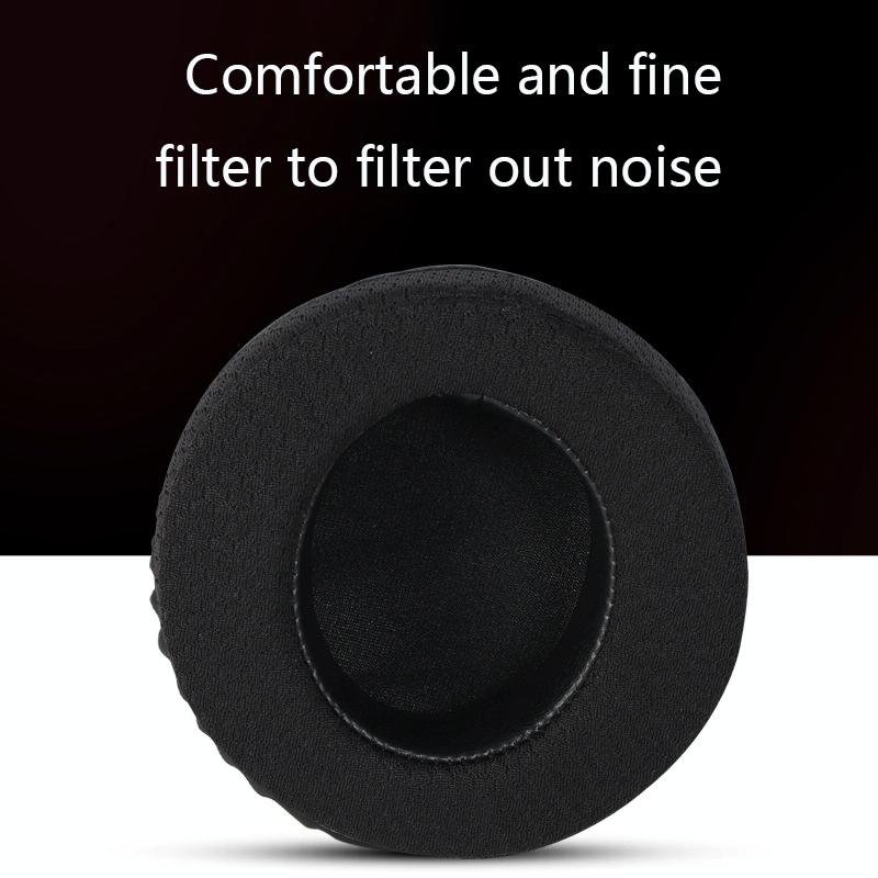 Black Lambskin Headset Covers - 2 Pack For Alienware Aw310H / Aw510H-1915197985940180995