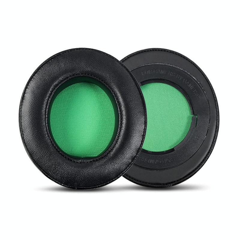 2-Pack Razer Blackshark V2 Headset Sponge Case - Ellipse Lambskin Green Net-1915197699259502592