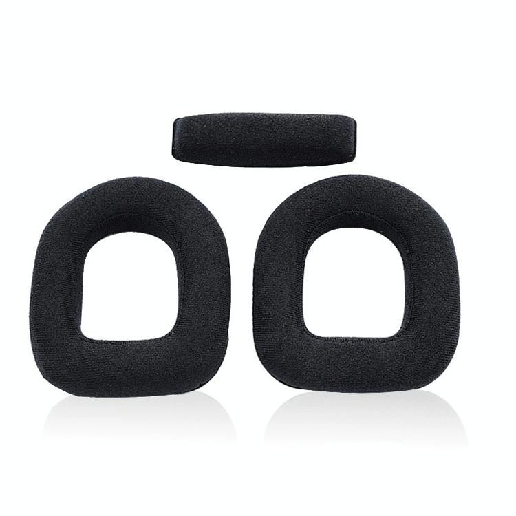2-Pack Flannel Earmuff Covers For Logitech A40 Gaming Headset-1915197975869657089