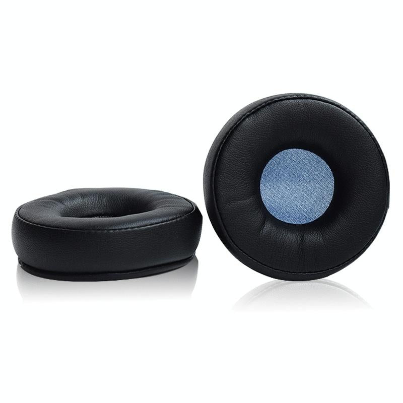 2-Pack Leather Headphone Sponge Covers For Jabra Revo Wireless - Black / Blue-1915197953287524352