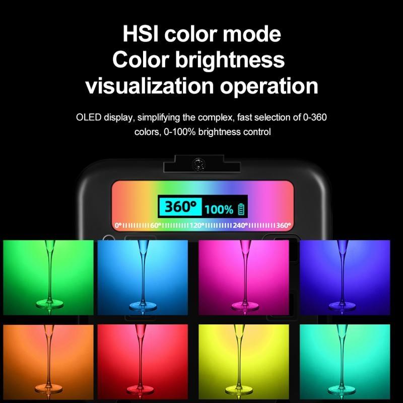 Portable Handheld Rgb Camera Fill Light For Night Photography-1915197210807635971