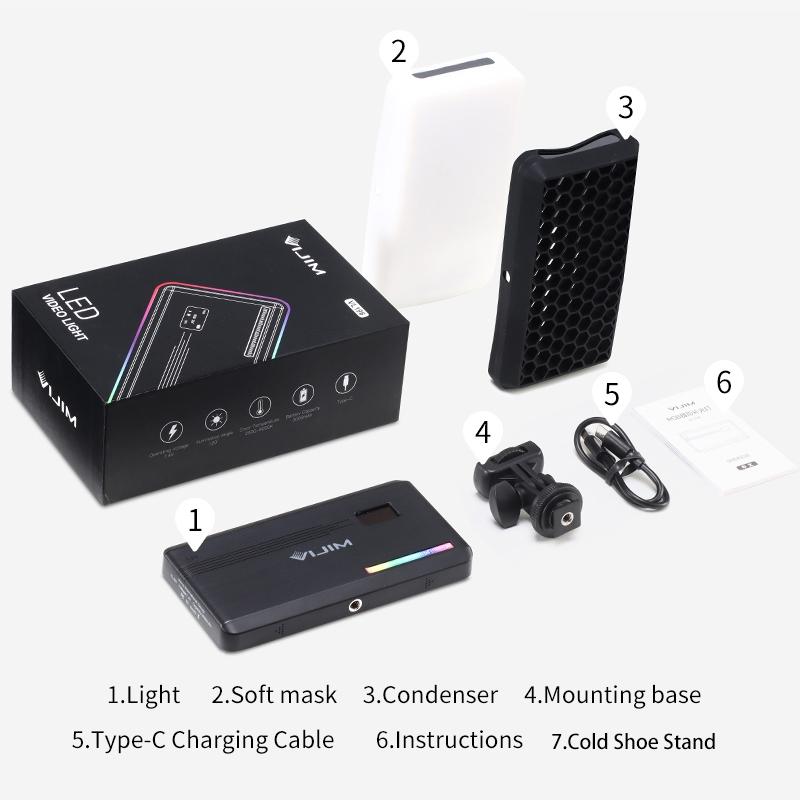 Hand-Held Rgb Fill Light For Portable Photography-1915198392192077833