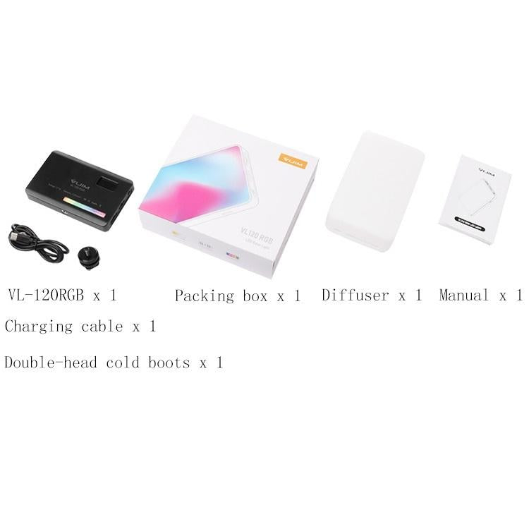 Full Colour Rgb Slr Camera Light For Live Photo & Video - Vl120-1915197939026890759