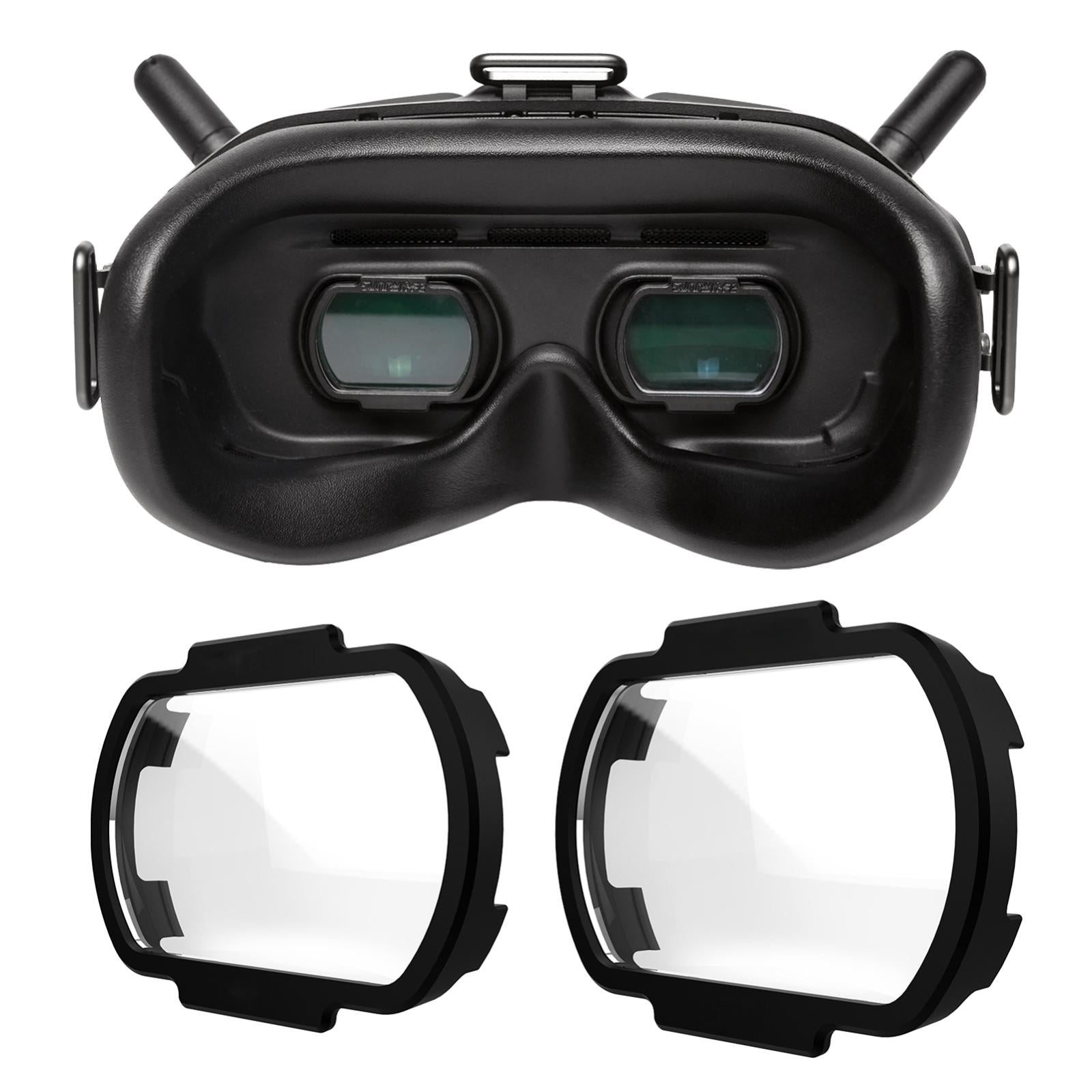 2 Pcs Aspherical Myopia Lens For Dji Fpv Goggles V2 150 Degree-1915198147521548290