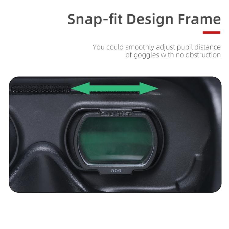 2 Pcs Aspherical Myopia Lens For Dji Fpv Goggles V2 - 700 Degree-1915197873394421766