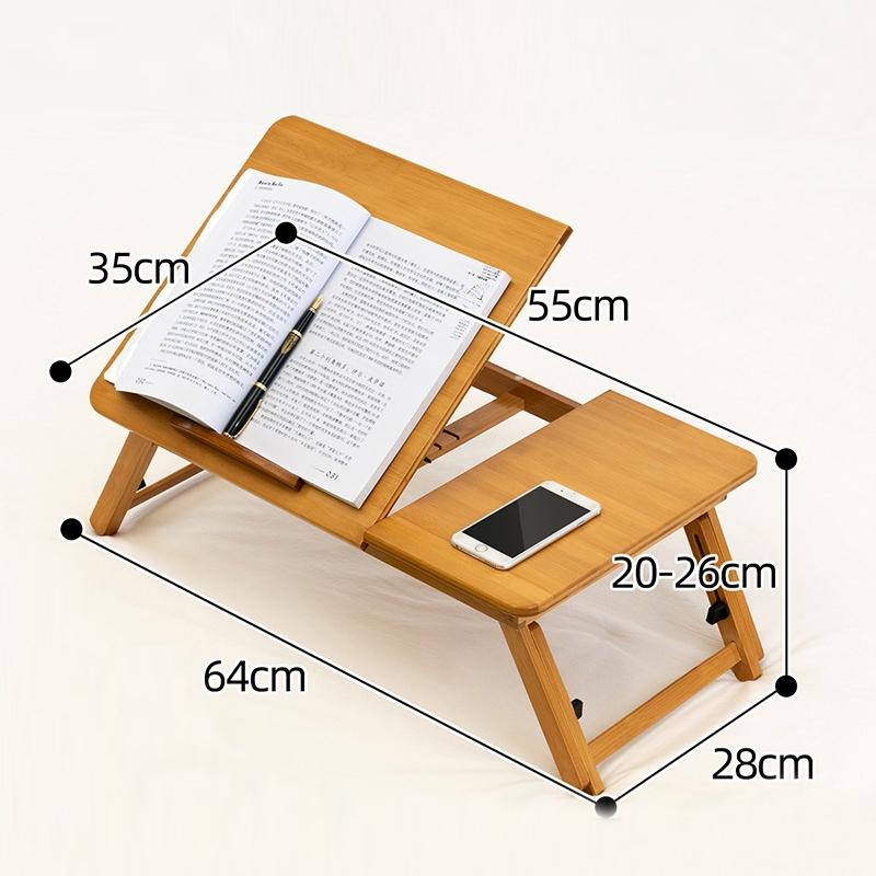 Adjustable Folding Laptop Desk For Dorm Or Study - Compact Design-1915197850803900418