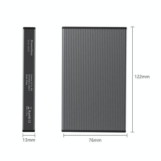 Portable 2.5 Sata Ssd Enclosure With Usb3.0 - Tool-Free-1915198120745111554