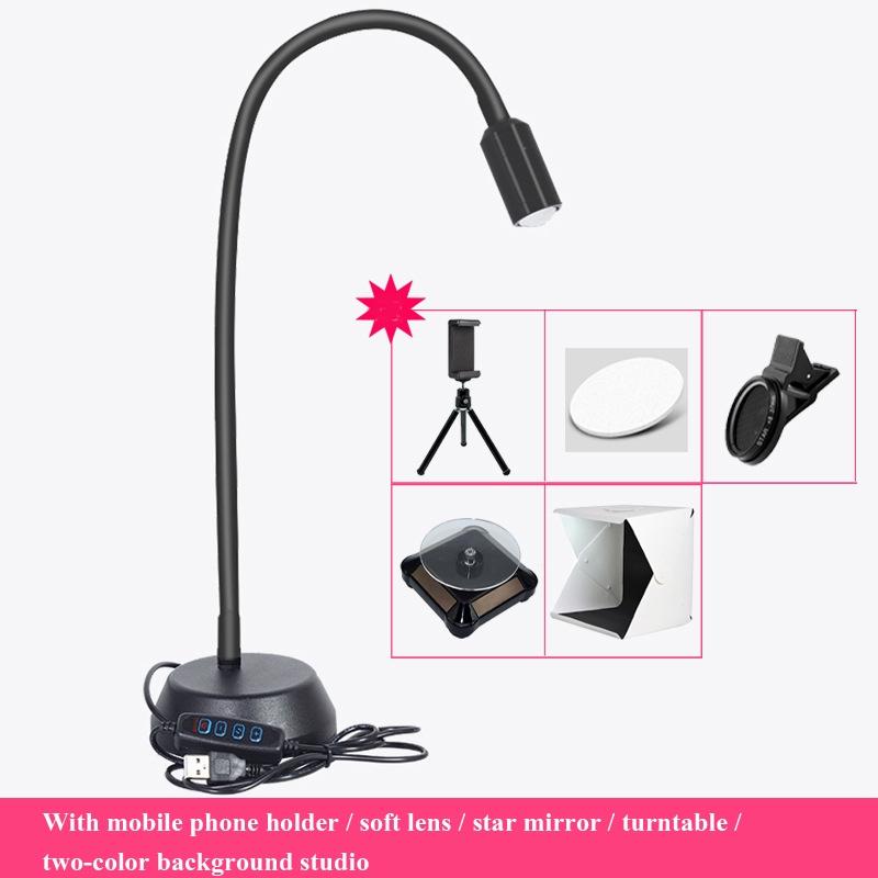 Adjustable Led Jewelry Table Lamp For Family Portraits-1915198111500865537