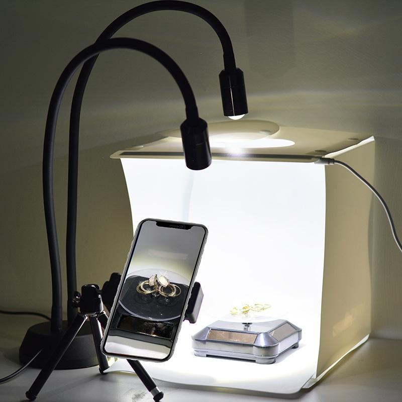 Adjustable Led Jewelry Table Lamp For Family Portraits-1915198111500865538