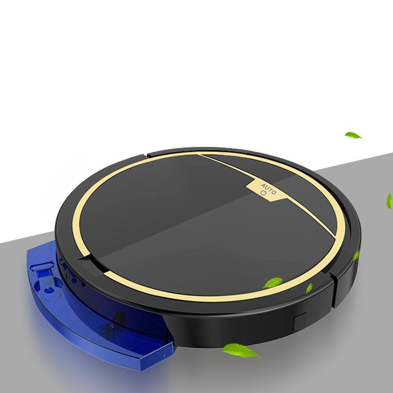 Smart Automatic Sweeping Robot With Mopping Function - Anti-Fall - Black-1915197787847397377