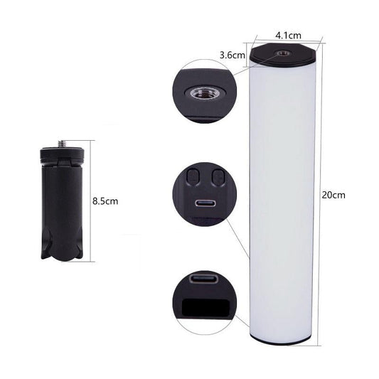 Outdoor Handheld Rgb Led Stick Light For Photography-1915198221702008833