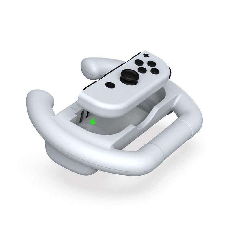 Oled Steering Wheel Set For Nintendo Switch - Compact And Stylish-1915198337380913154