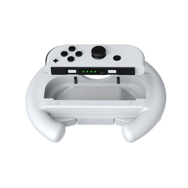 Oled Steering Wheel Set For Nintendo Switch - Compact And Stylish-1915198337380913155