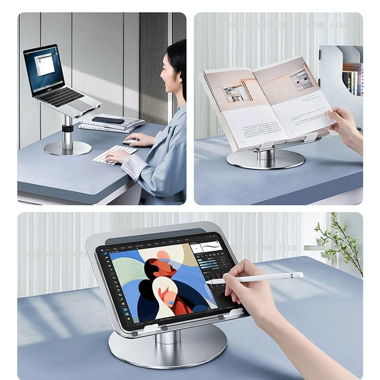 Portable Aluminum Laptop Stand For Better Cooling And Ergonomic Use-1915197856449433607