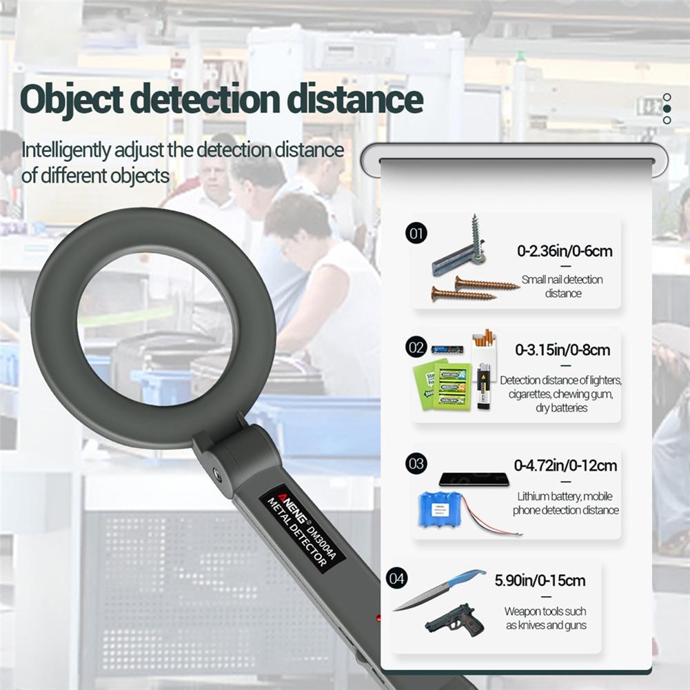 High-Precision Handheld Metal Detector For Airport Scanning-1915198322738597890