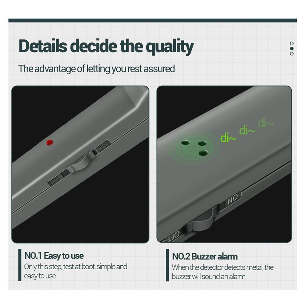 High-Precision Handheld Metal Detector For Airport Scanning-1915198322738597893