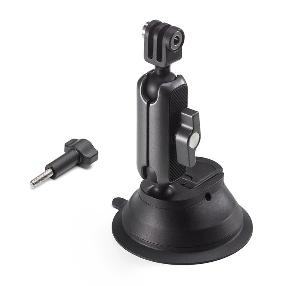 360 Degree Rotating Car Suction Cup Holder For Dji Action 3 - Double Ball Design-1915197684977897473