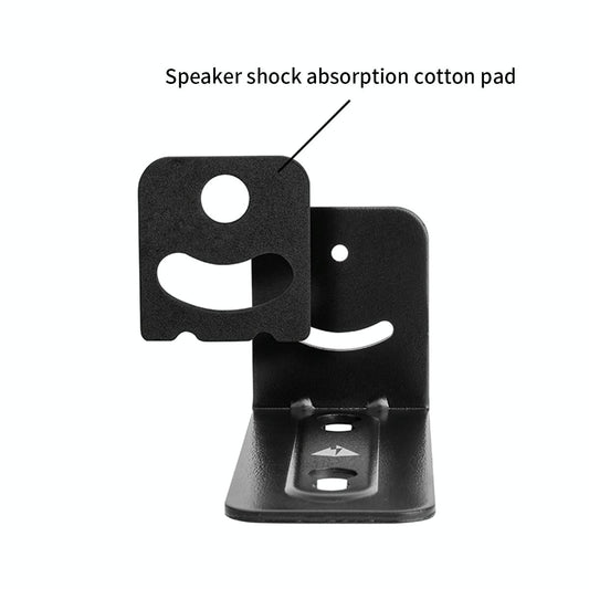 Non-Slip Wall Bracket For Long Strip Speakers - Black-1915196902639538178