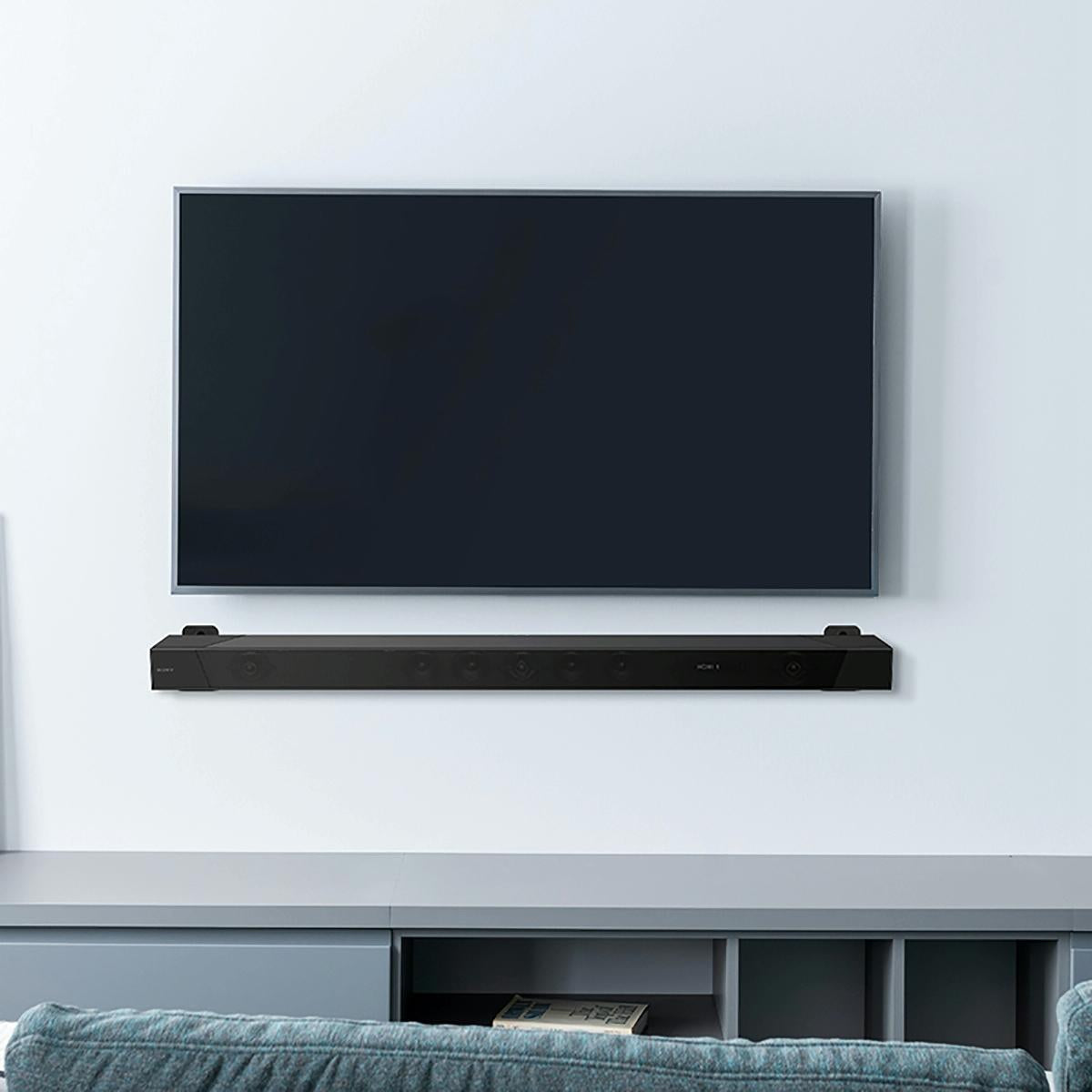 Non-Slip Wall Bracket For Long Strip Speakers - Black-1915196902639538181