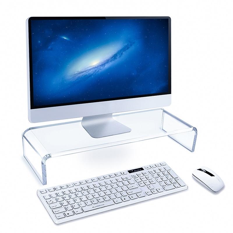 Set Of 2 Acrylic Desktop Monitor Stands-1915197856172609536