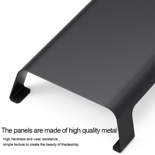 White Monitor Riser Bracket - Space-Saving-1915196687522074626