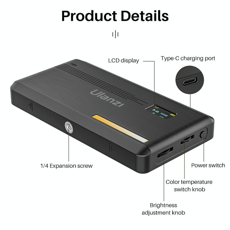 Vl200 Dual Temperature Fill Light - 200 Leds 2500-9000K-1915196856439279618
