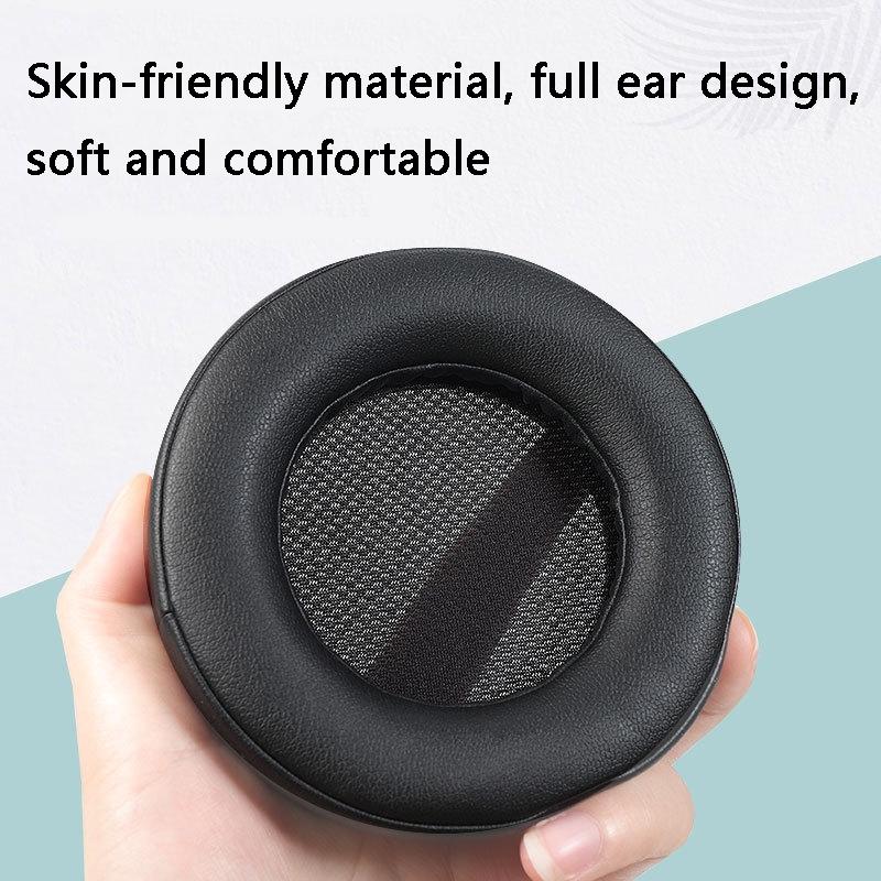 Gray Snap-Fit Earmuffs For Corsair Virtuoso Headset - Set Of 2-1915197840813068290