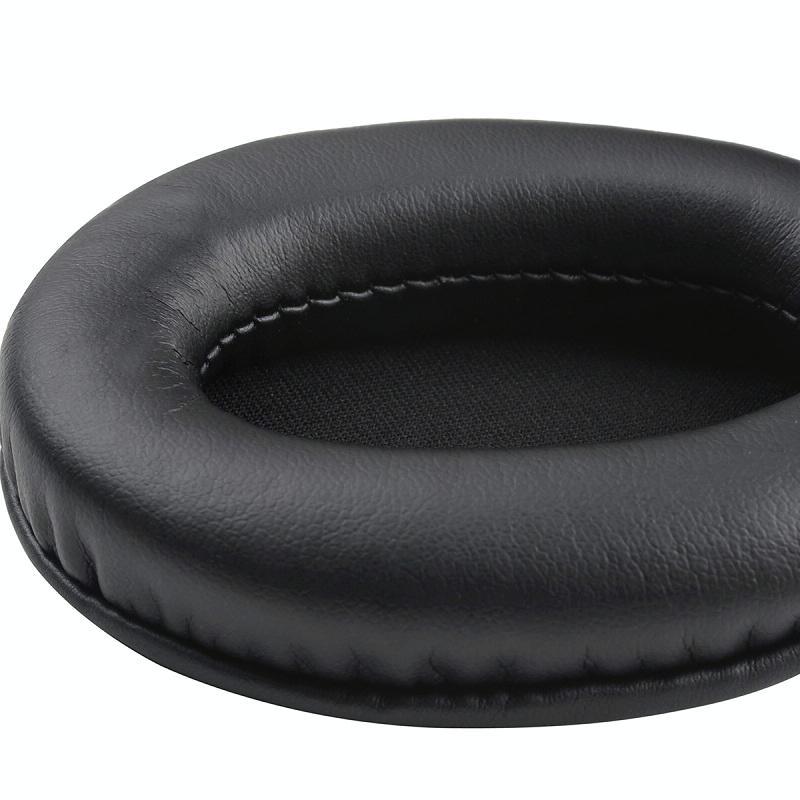 2-Pack Headset Earmuffs For Kingston Hyperx Cloud Ii / Alpha / Flight / Stinger - Black Ice-1915197875537711107