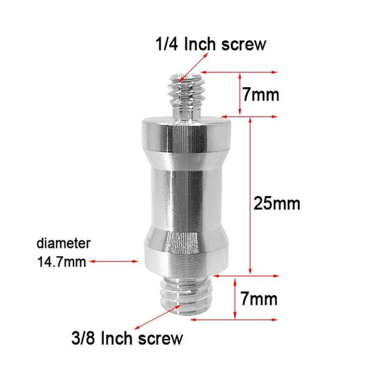 10-Pack 1 / 4 To 3 / 8 Screw Adapters - Male To Male-1915197632079335425