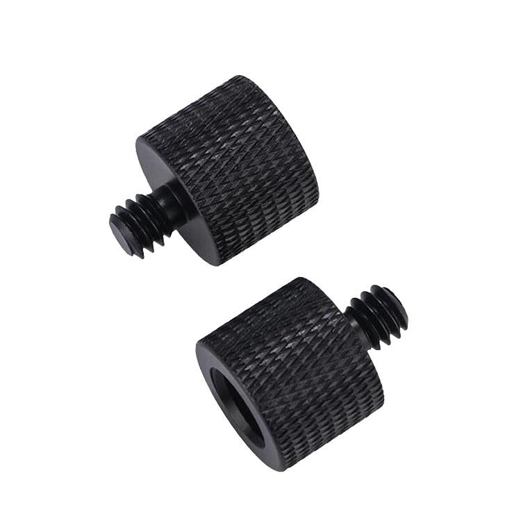 10-Piece Screw Adapter 3 / 8 Female To 1 / 4 Male - Black-1915198317164367876