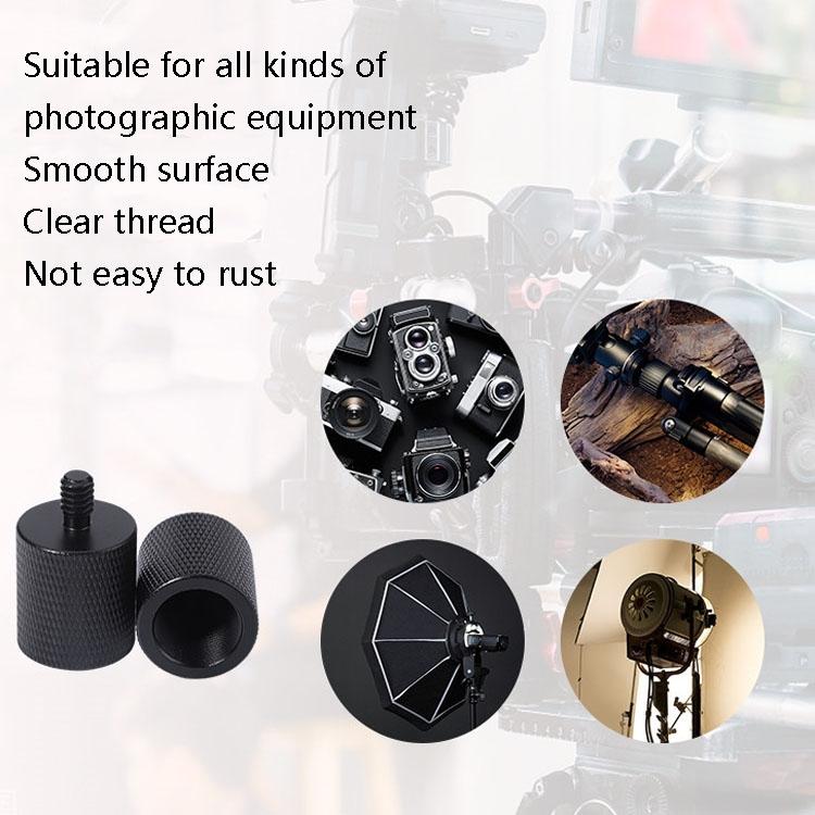 2-Pack Microphone Adapter 1 / 4 Male To F1 5 / 8-27 Female Screw-1915198317587992580