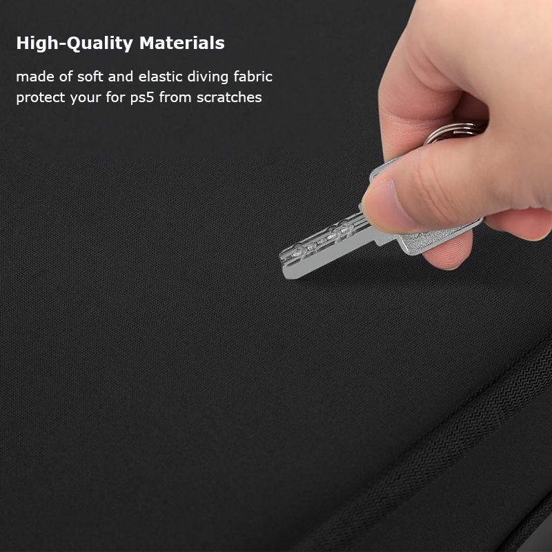 Ps5 Dust Cover - Protective Sleeve In Black-1915196903696502788