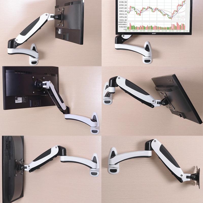 Gas Spring Wall-Mounted Monitor Stand - Factory Design-1915197132533534726