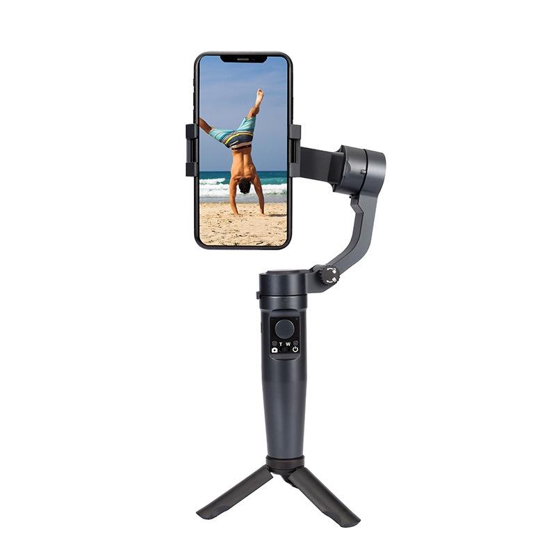 Smart Handheld Mobile Stabilizer - Anti-Shake - Black-1915196847757070342