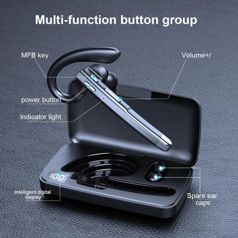 Gen2 Earhook Bluetooth Headphones - Business Edition-1915198306057850882