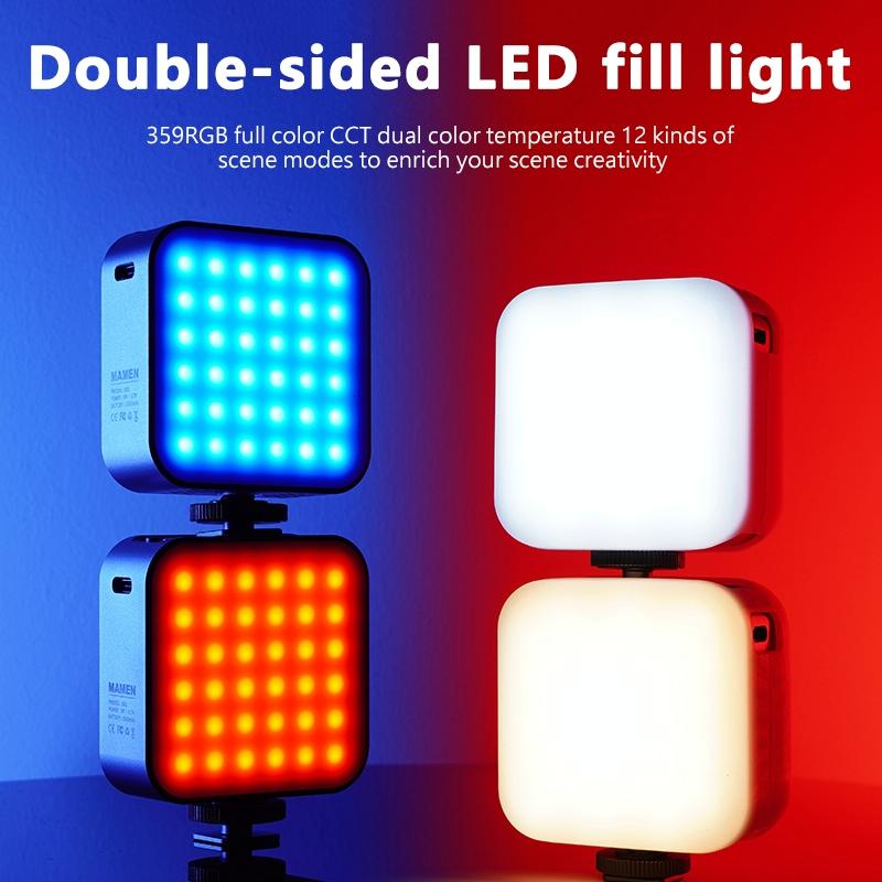 Double-Sided Rgb Led Fill Lights - 66 Leds 2500-9000K-1915197100581326851