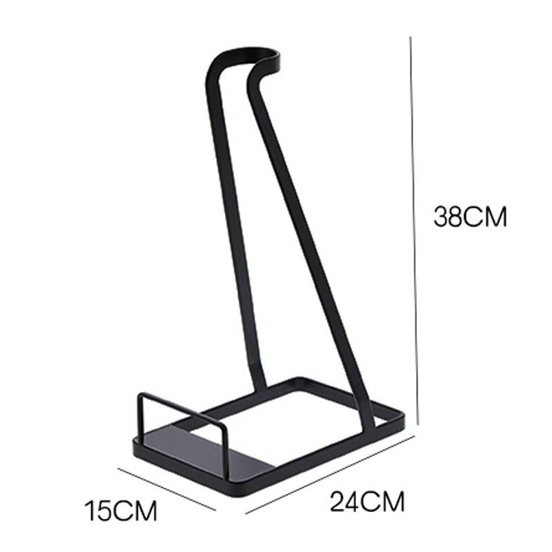 Non-Punch Storage Bracket For Dyson Vacuum - Universal Floor Mount Black-1915197827315798018