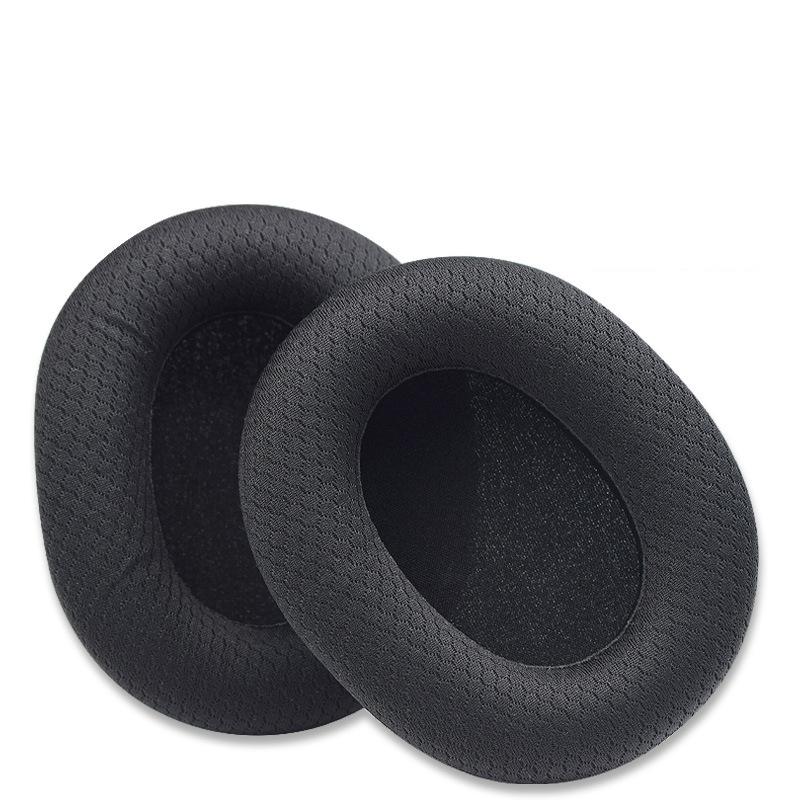 Black Mesh Earpads For Razer Blackshark V2 Usb Sound / Pro Headset - 1 Pair-1922443457511690243