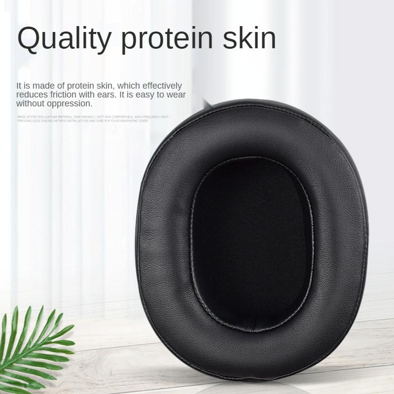Black Sponge Ear Pads For Xiberia Xl / Xo / V20 Headset - 1 Pair-1915196958465724419