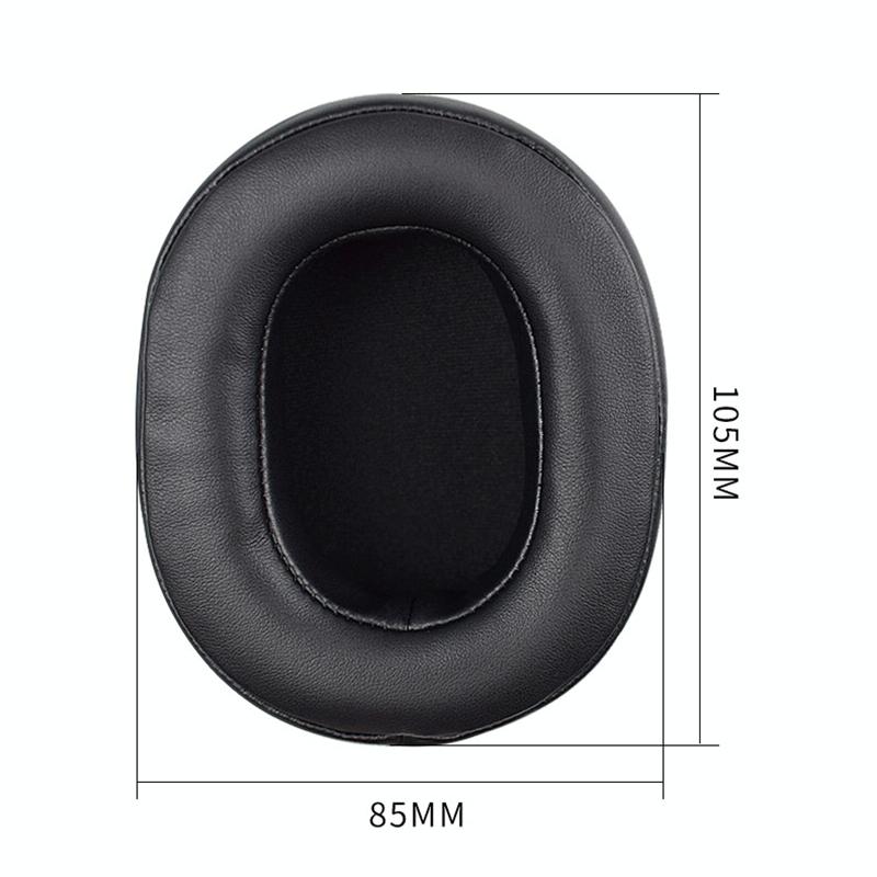 Black Sponge Ear Pads For Xiberia Xl / Xo / V20 Headset - 1 Pair-1915196958465724421