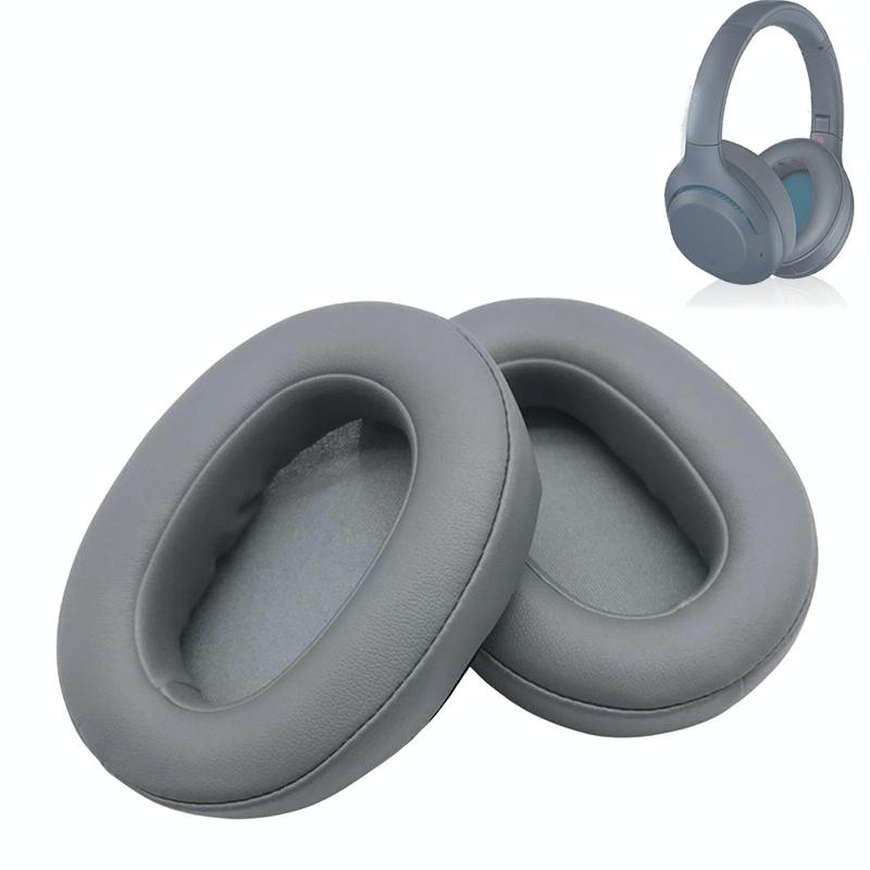 2-Pack Protein Skin Earpads For Sony Wh-Xb900N - Gray-1915197852150272004