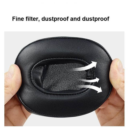 Black Velvet & Pu Headset Earmuffs For Audio-Technica Ath-M50X / M30X / M40X / M20X-1915197860400467970