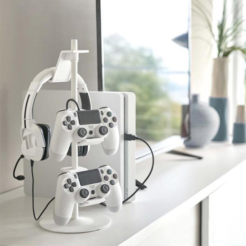 Desktop Gamepad And Headphone Storage Rack - 4 Floors-1915197789424455685