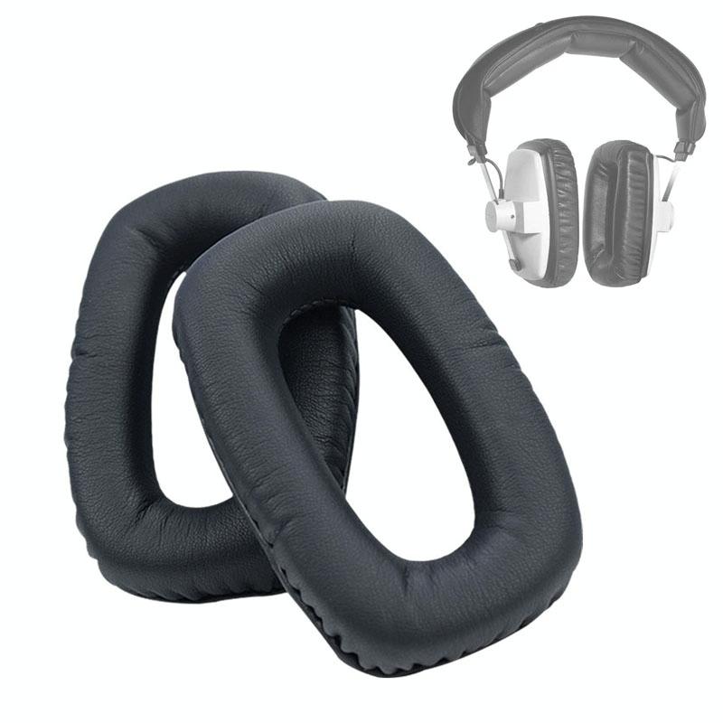 Black Sponge Earpads For Beyerdynamic Dt100 / Dt102 / Dt108 / Dt109 - 1 Pair-1915197127521341445