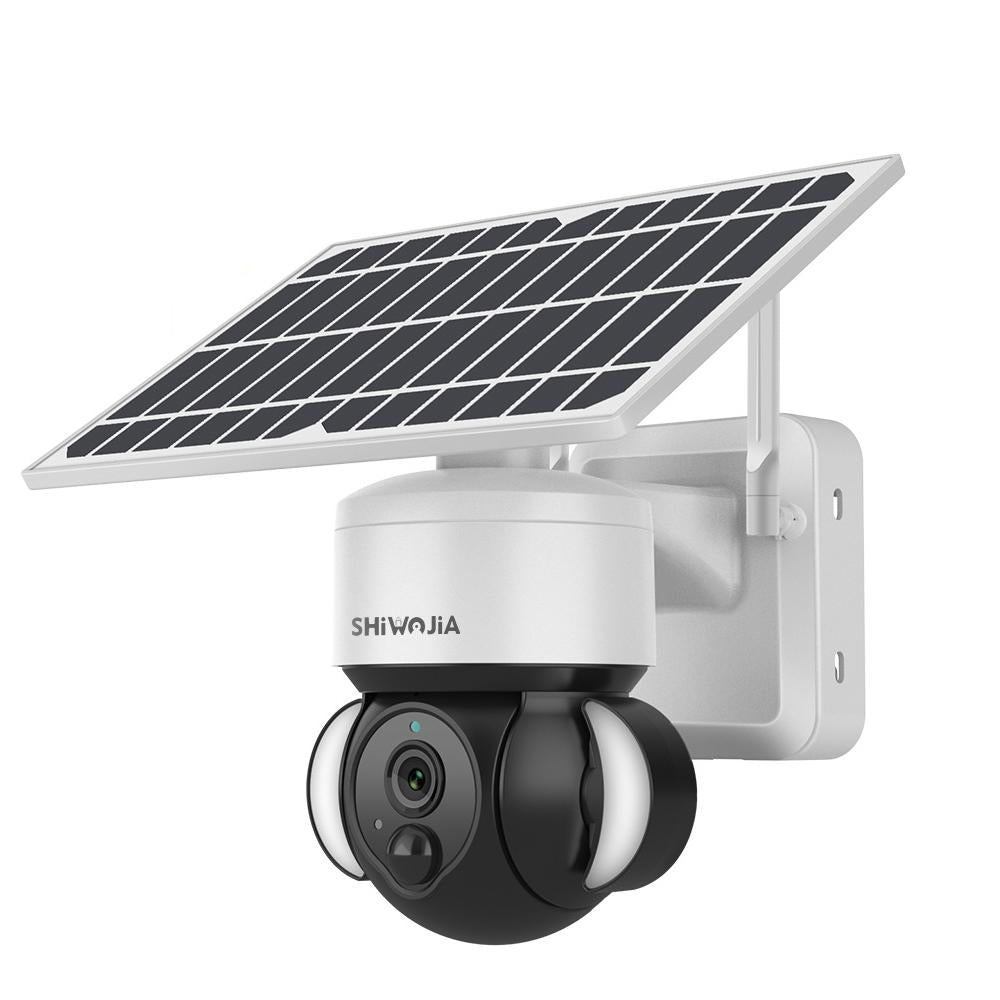 Waterproof Solar Wifi Camera With Two-Way Audio & Motion Detection-1915196860507754496