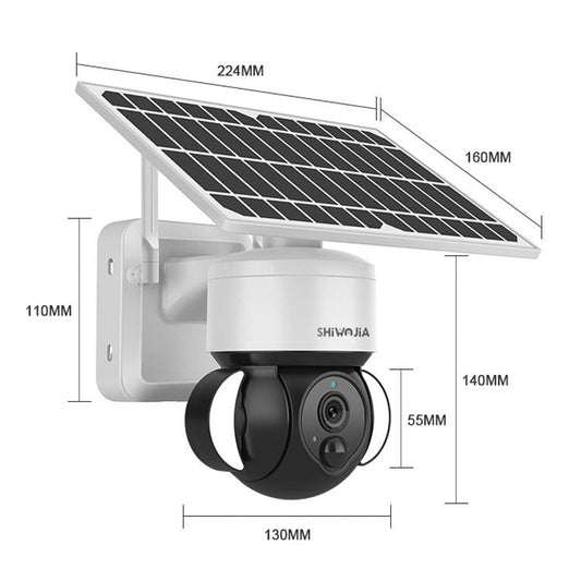 Waterproof Solar Wifi Camera With Two-Way Audio & Motion Detection-1915196860507754497