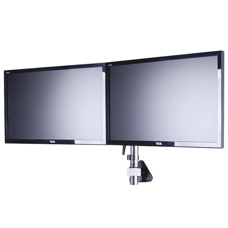 Wall-Mounted Dual Screen Computer Bracket For Splicing-1915197052275527683