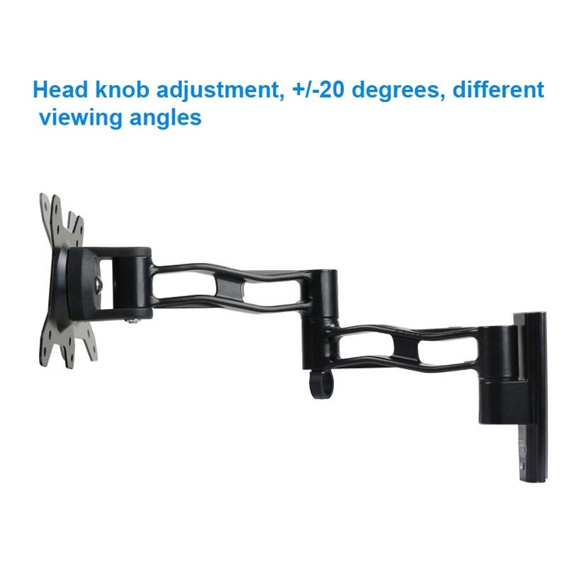 Telescopic Rotating Tv Wall Mount For Gibbon L33 Monitors-1915197298393092100